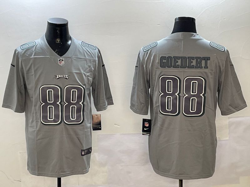 Men Philadelphia Eagles #88 Goedert Grey 2025 Nike Vapor Limited NFL Jersey style 2104->philadelphia eagles->NFL Jersey